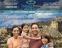 Tablet Screenshot of integritydentalbydrjamescole.com